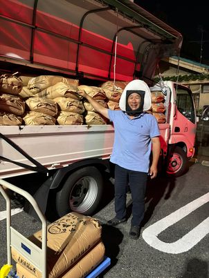 走行距離1.468㎞、お疲れ様でした！　～大阪　寝屋川　お米屋さん～